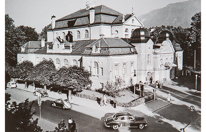 Der erste Standort der Spielbank Bad Reichenhall