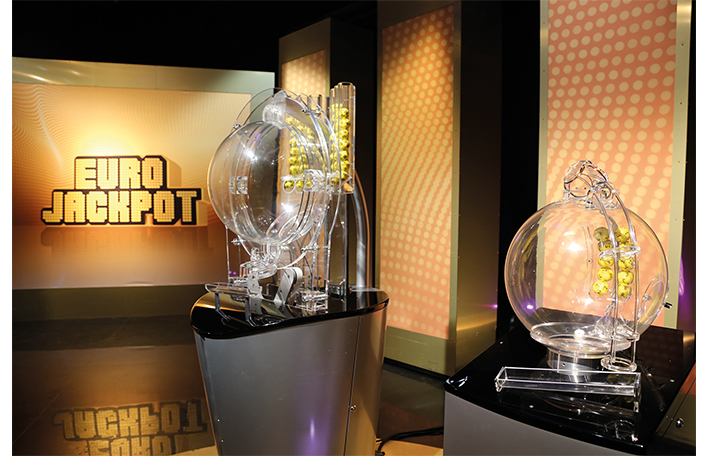 Der Ziehungsraum von Eurojackpot in Helsinki