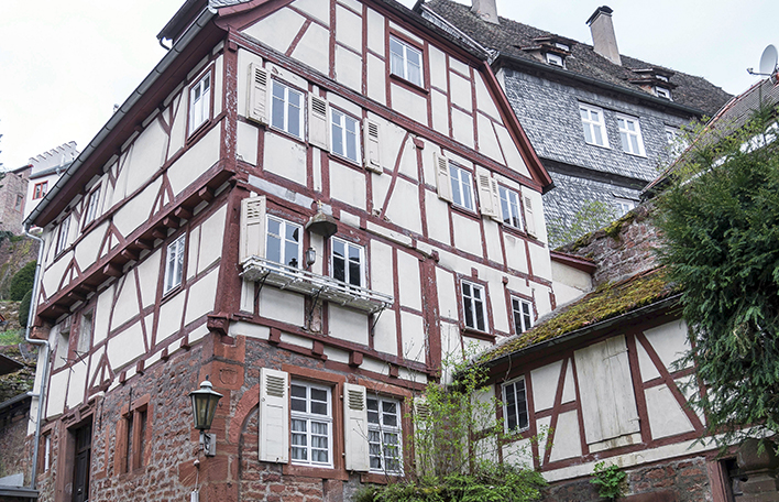 Das Fachwerkhaus in Miltenberg. Foto: Deutsche Stiftung Denkmalschutz/Wagner
