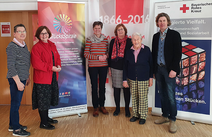 Gruppenbild. Foto: BRK Landsberg