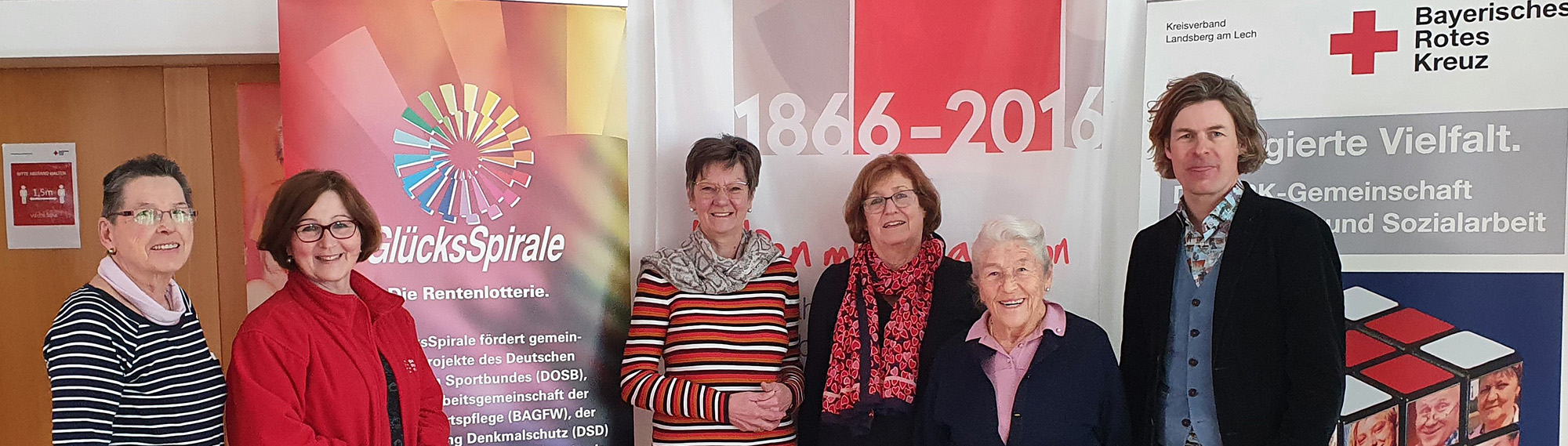 Gruppenbild. Foto: BRK Landsberg