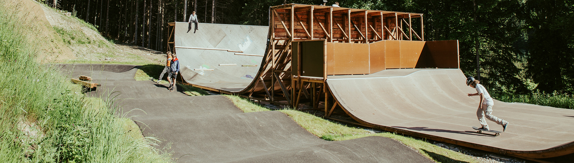 Die Skateanlage an der Christophorusschule in Berchtesgaden. Foto: DOSB/jankfiles